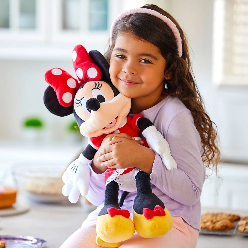 Disney Minnie Mouse Plush – Red – Medium 17 3/4'' 2 Disney Minnie Mouse Plush – Red – Medium 17 3/4'' - Image 2