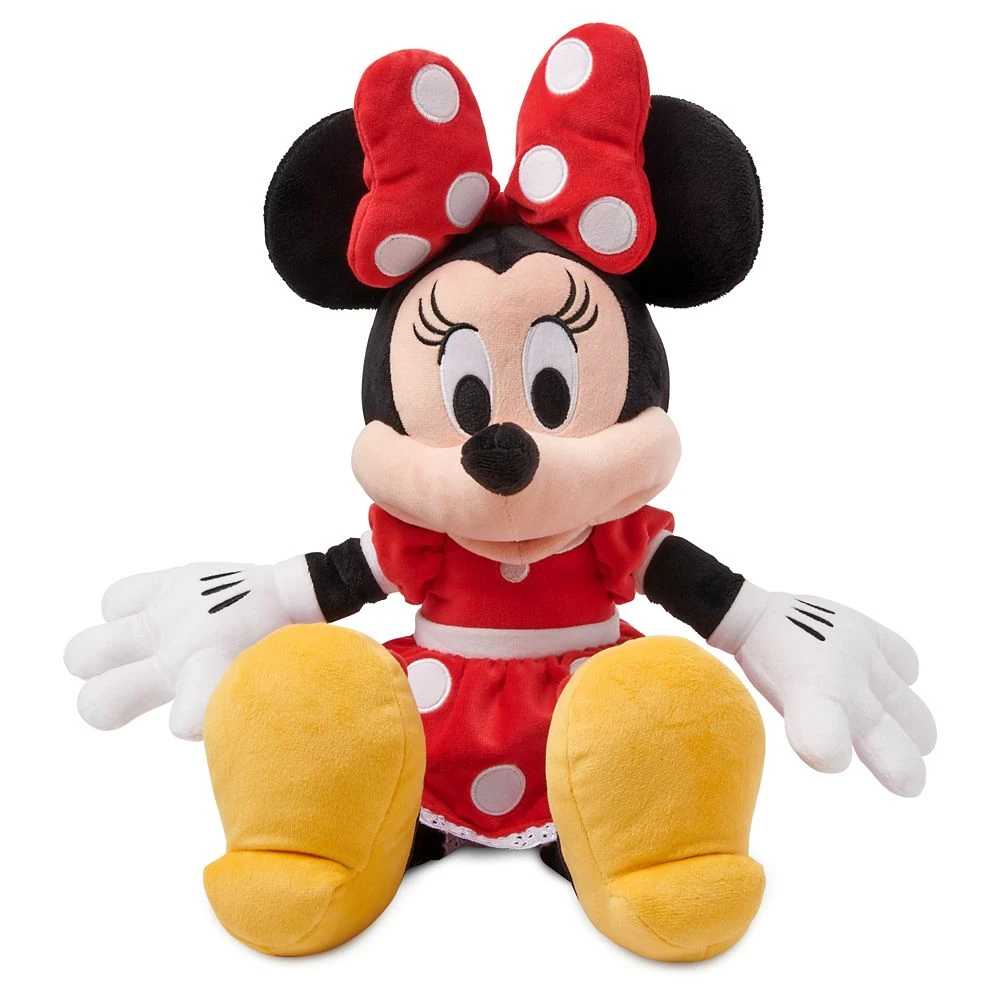 Disney Minnie Mouse Plush – Red – Medium 17 3/4'' 3 Disney Minnie Mouse Plush – Red – Medium 17 3/4'' - Image 3