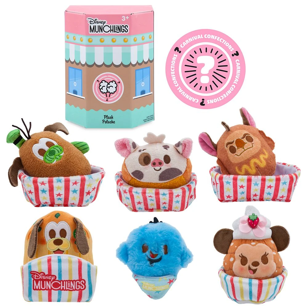 Disney Munchlings Mystery Plush – Carnival Confections – Micro 4 3/4'' 2 Disney Munchlings Mystery Plush – Carnival Confections – Micro 4 3/4'' - Image 2