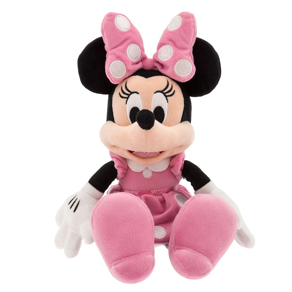 Disney Minnie Mouse Plush – Pink – Small 14'' 2 Disney Minnie Mouse Plush – Pink – Small 14'' - Image 2