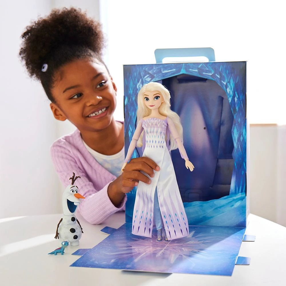 Elsa Disney Story Doll – Frozen – 11 1/2'' 2 Elsa Disney Story Doll – Frozen – 11 1/2'' - Image 2