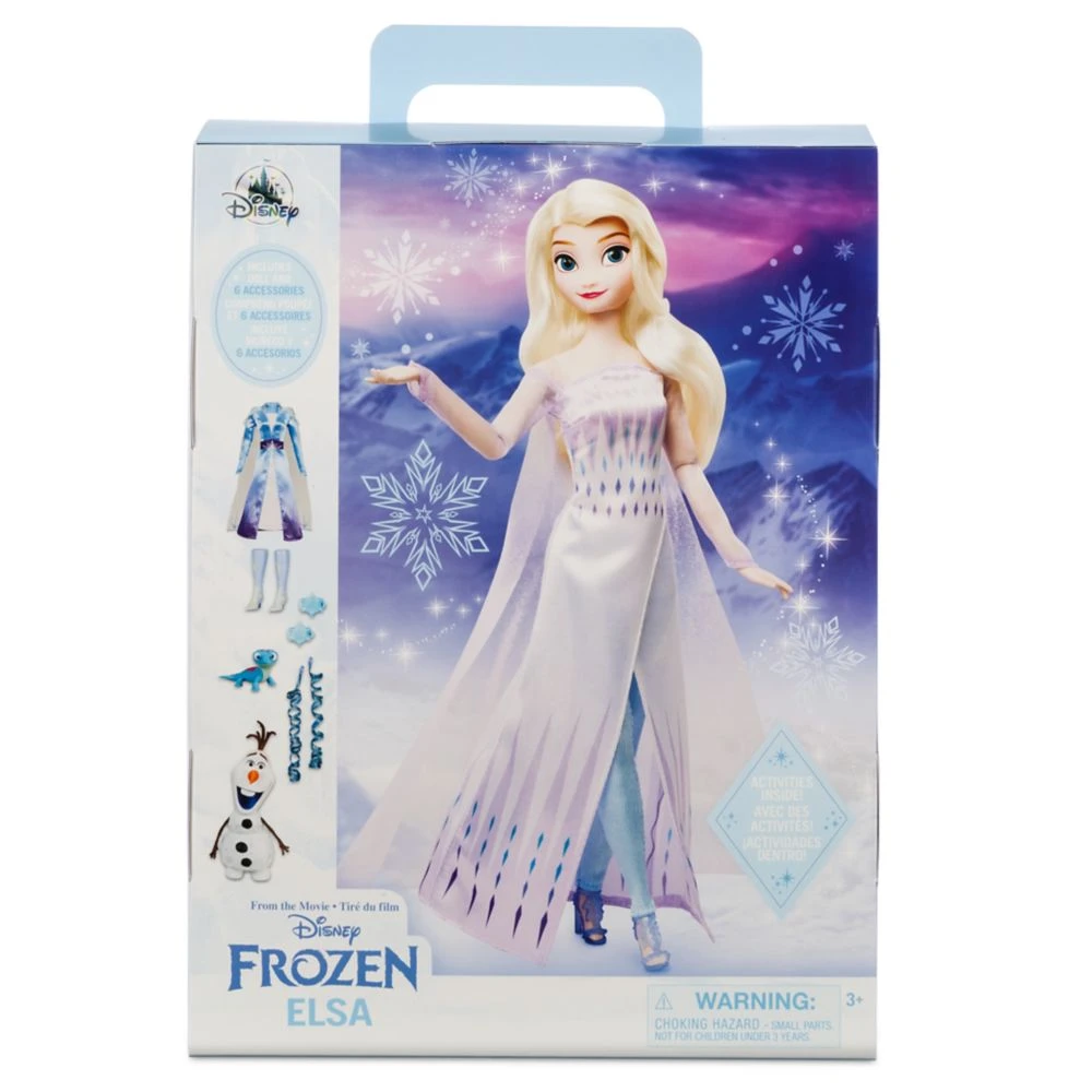 Elsa Disney Story Doll – Frozen – 11 1/2'' 10 Elsa Disney Story Doll – Frozen – 11 1/2'' - Image 10