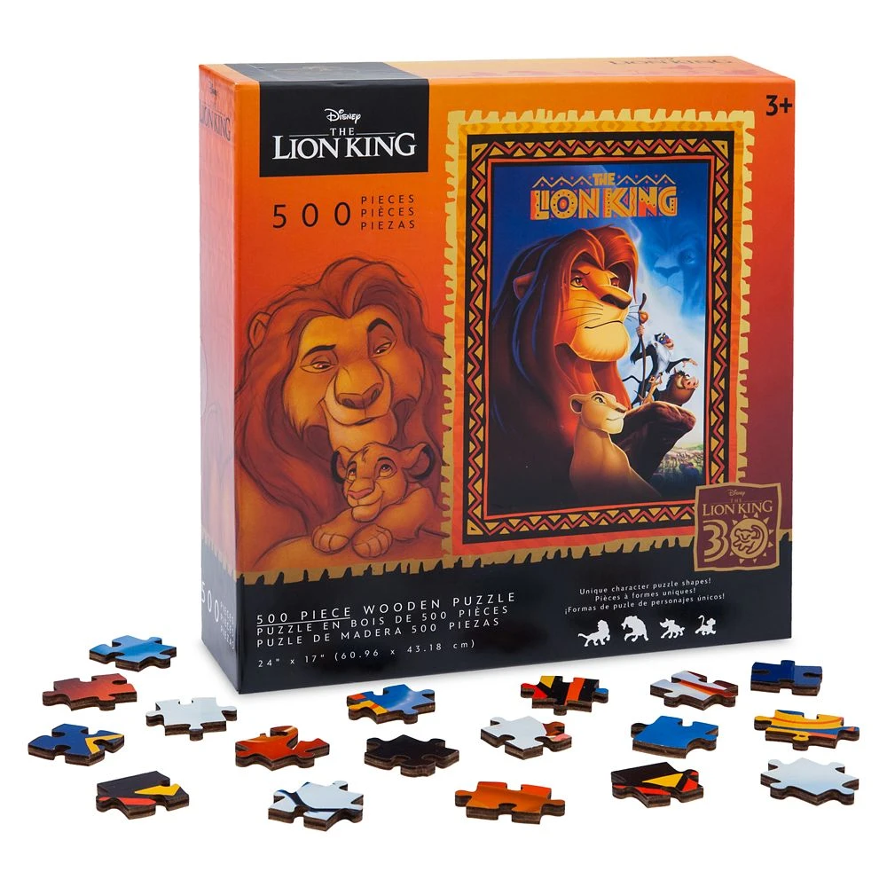 Disney The Lion King 30th Anniversary Wooden Jigsaw Puzzle 1 Disney The Lion King 30th Anniversary Wooden Jigsaw Puzzle