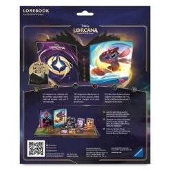 Stitch Lorebook Card Portfolio By Ravensburger – Disney Lorcana Trading Card Game -Disney 1611057960036 4