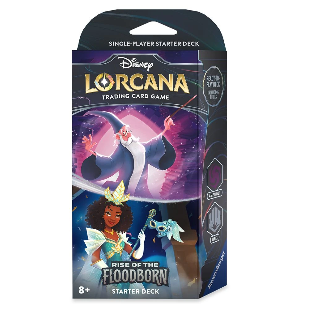 Disney Lorcana Trading Card Game By Ravensburger – Rise Of The Floodborn – Starter Deck – Merlin And Tiana 2 Disney Lorcana Trading Card Game By Ravensburger – Rise Of The Floodborn – Starter Deck – Merlin And Tiana - Image 2