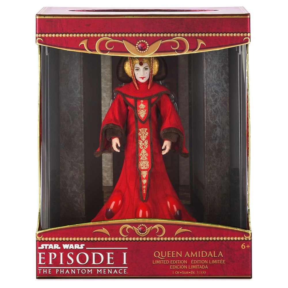 Disney Queen Amidala Limited Edition Doll – 11'' – Star Wars: Episode 1 – The Phantom Menace 25th Anniversary 7 Disney Queen Amidala Limited Edition Doll – 11'' – Star Wars: Episode 1 – The Phantom Menace 25th Anniversary - Image 7