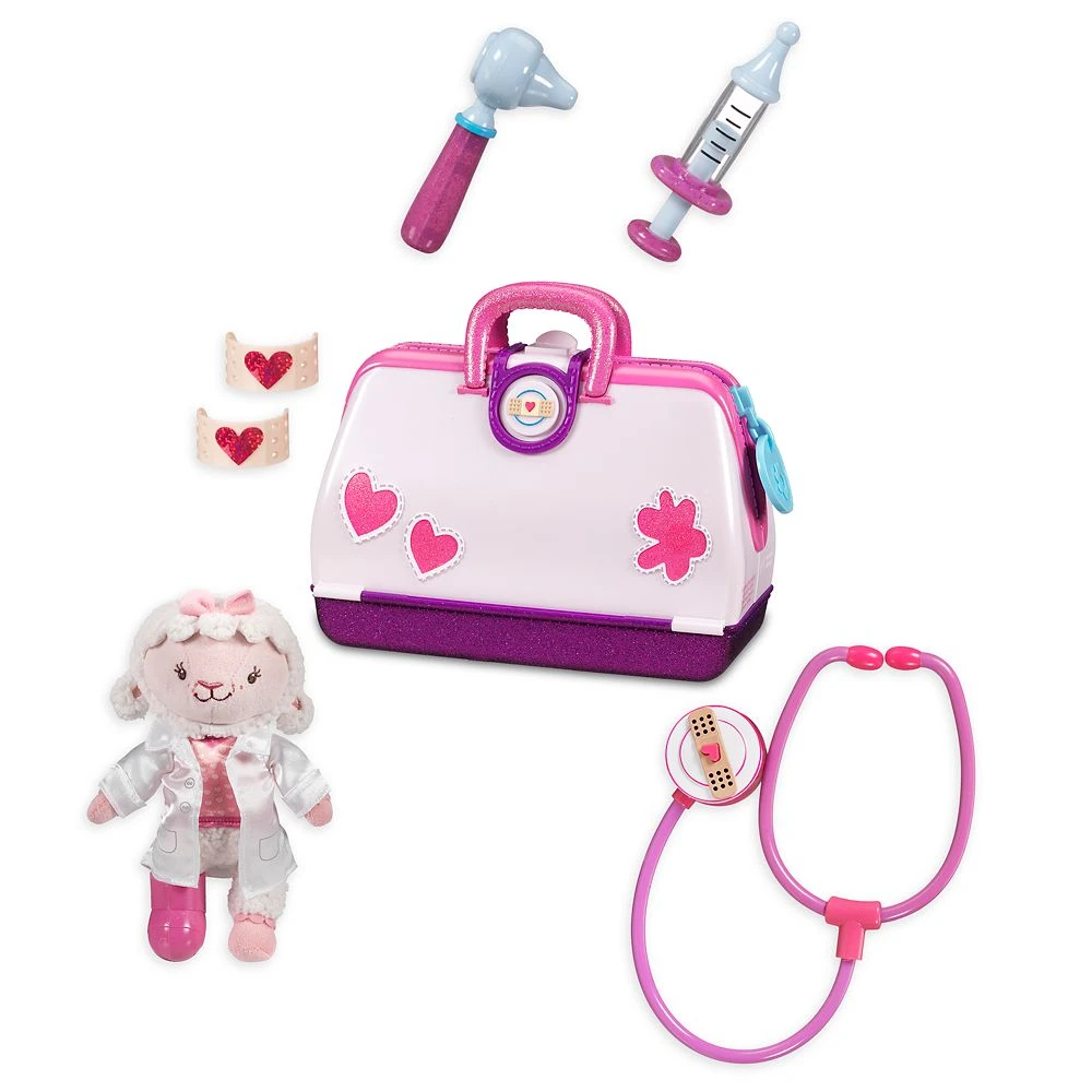 Disney Doc McStuffins Toy Hospital Doctor's Bag With Lambie Plush Play Set 1 Disney Doc McStuffins Toy Hospital Doctor's Bag With Lambie Plush Play Set
