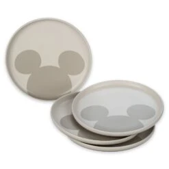 Disney 5 Disney Mickey Mouse Icon Salad Plate Set – Mickey Mouse Home Collection