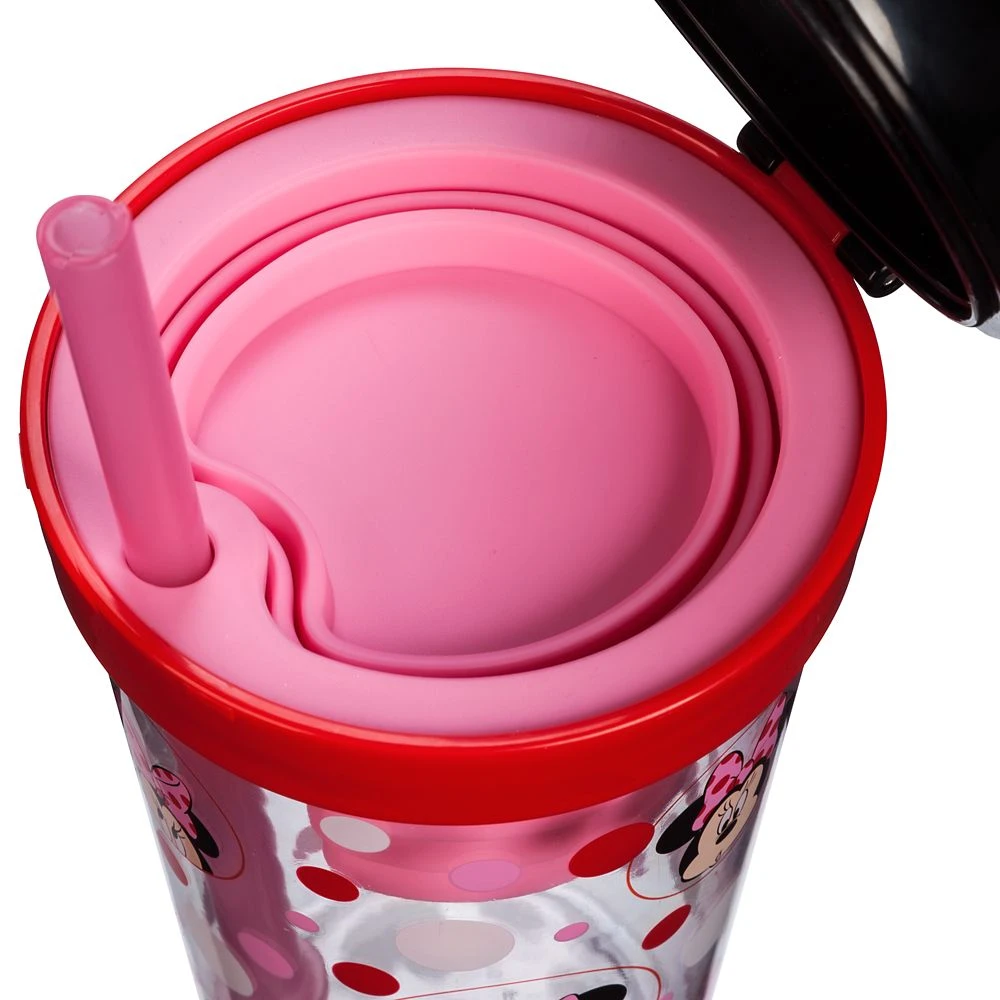 Disney Minnie Mouse Tumbler With Snack Cup And Straw 6 Disney Minnie Mouse Tumbler With Snack Cup And Straw - Image 6