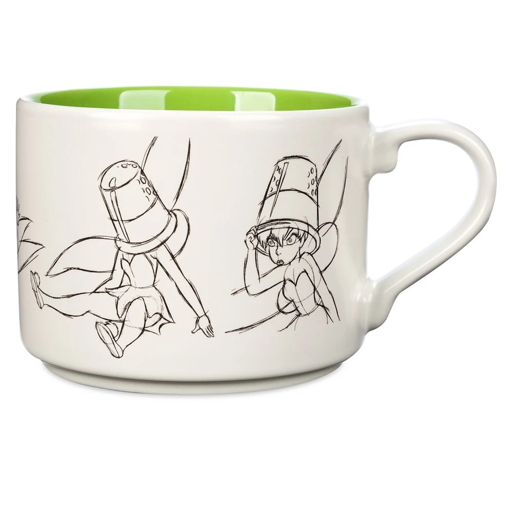 Disney Tinker Bell Animation Sketch Mug – Peter Pan 4 Disney Tinker Bell Animation Sketch Mug – Peter Pan - Image 4