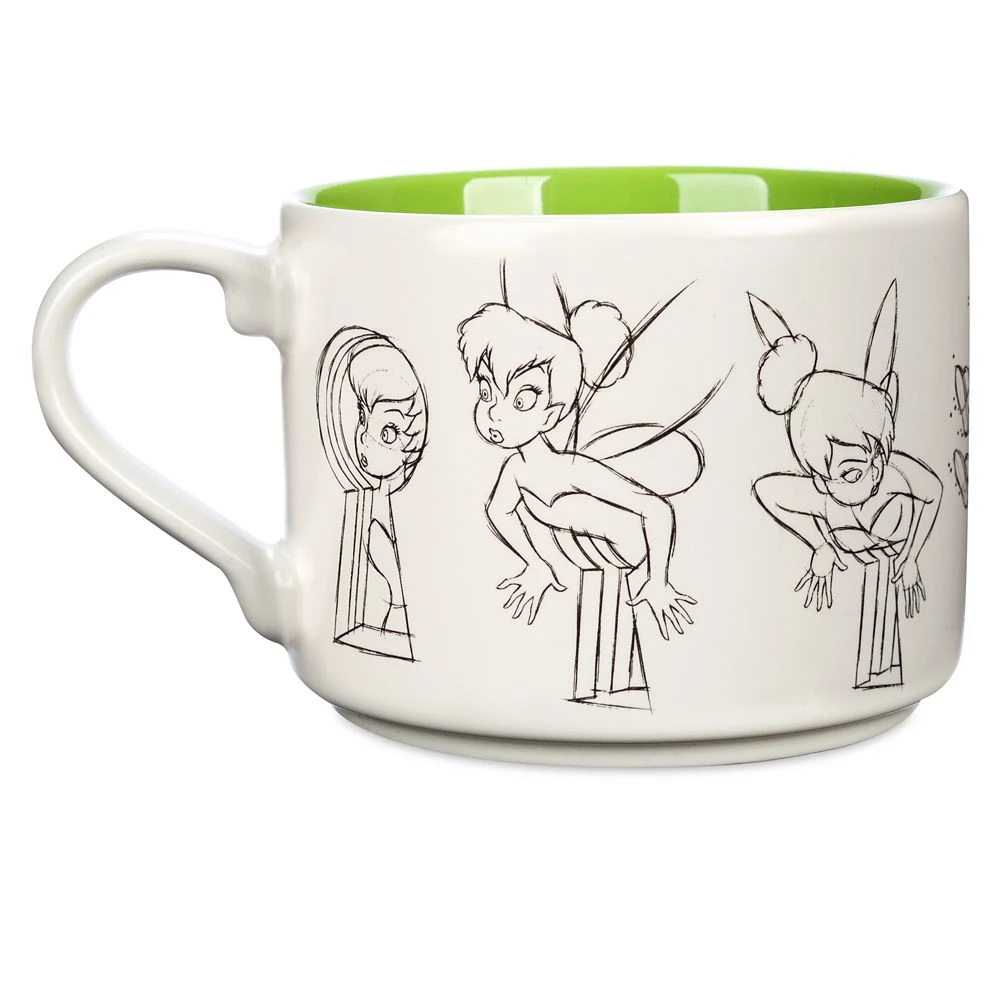 Disney Tinker Bell Animation Sketch Mug – Peter Pan 1 Disney Tinker Bell Animation Sketch Mug – Peter Pan
