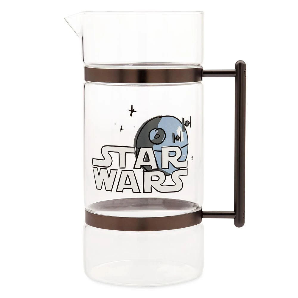 Disney Star Wars Artist Series Glass Pitcher By Will Gay 1 Disney Star Wars Artist Series Glass Pitcher By Will Gay