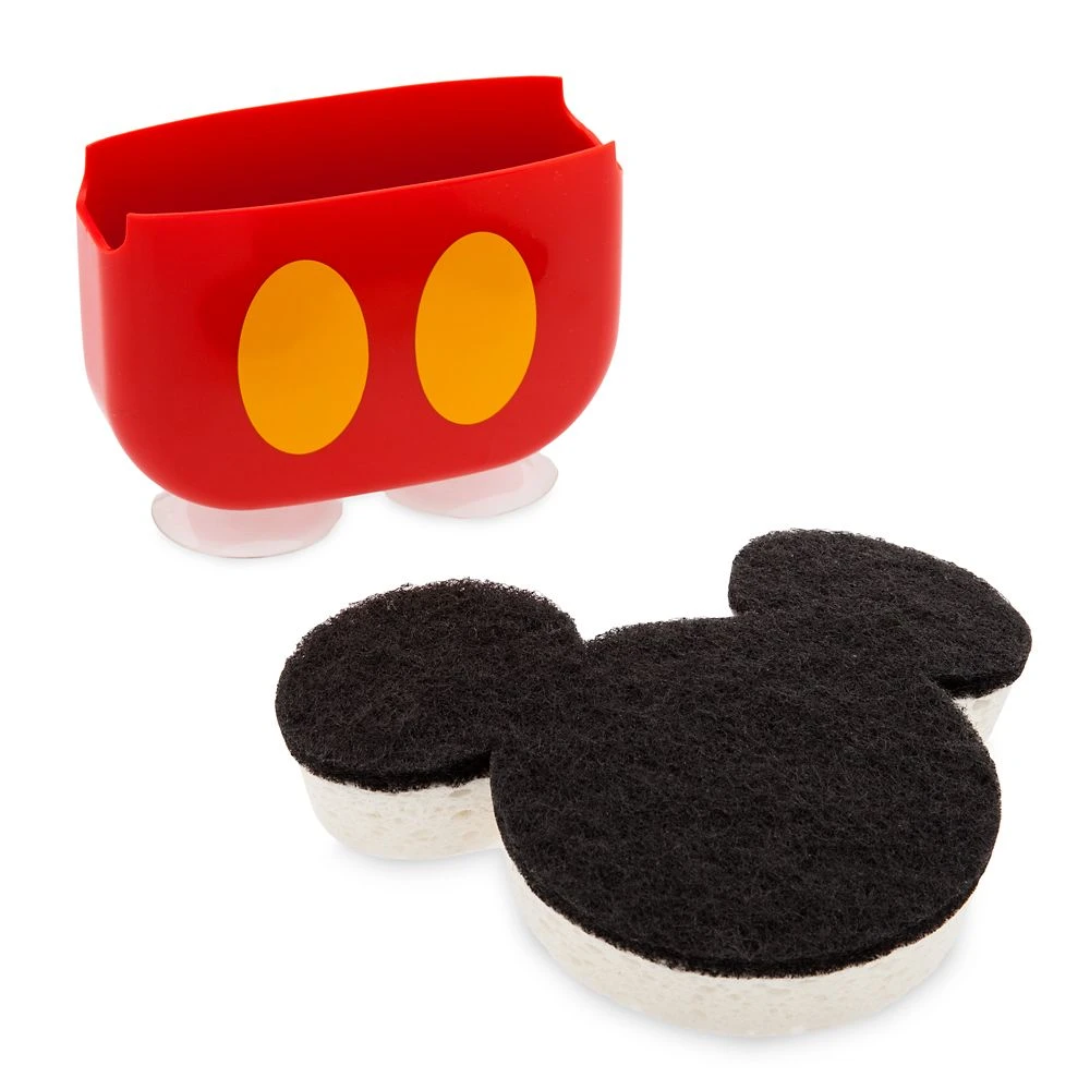 Disney Mickey Mouse Kitchen Sponge And Holder 2 Disney Mickey Mouse Kitchen Sponge And Holder - Image 2