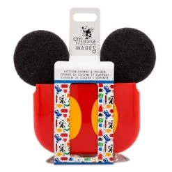 Disney Mickey Mouse Kitchen Sponge And Holder 7 Disney Mickey Mouse Kitchen Sponge And Holder -Disney 3312058190193 3