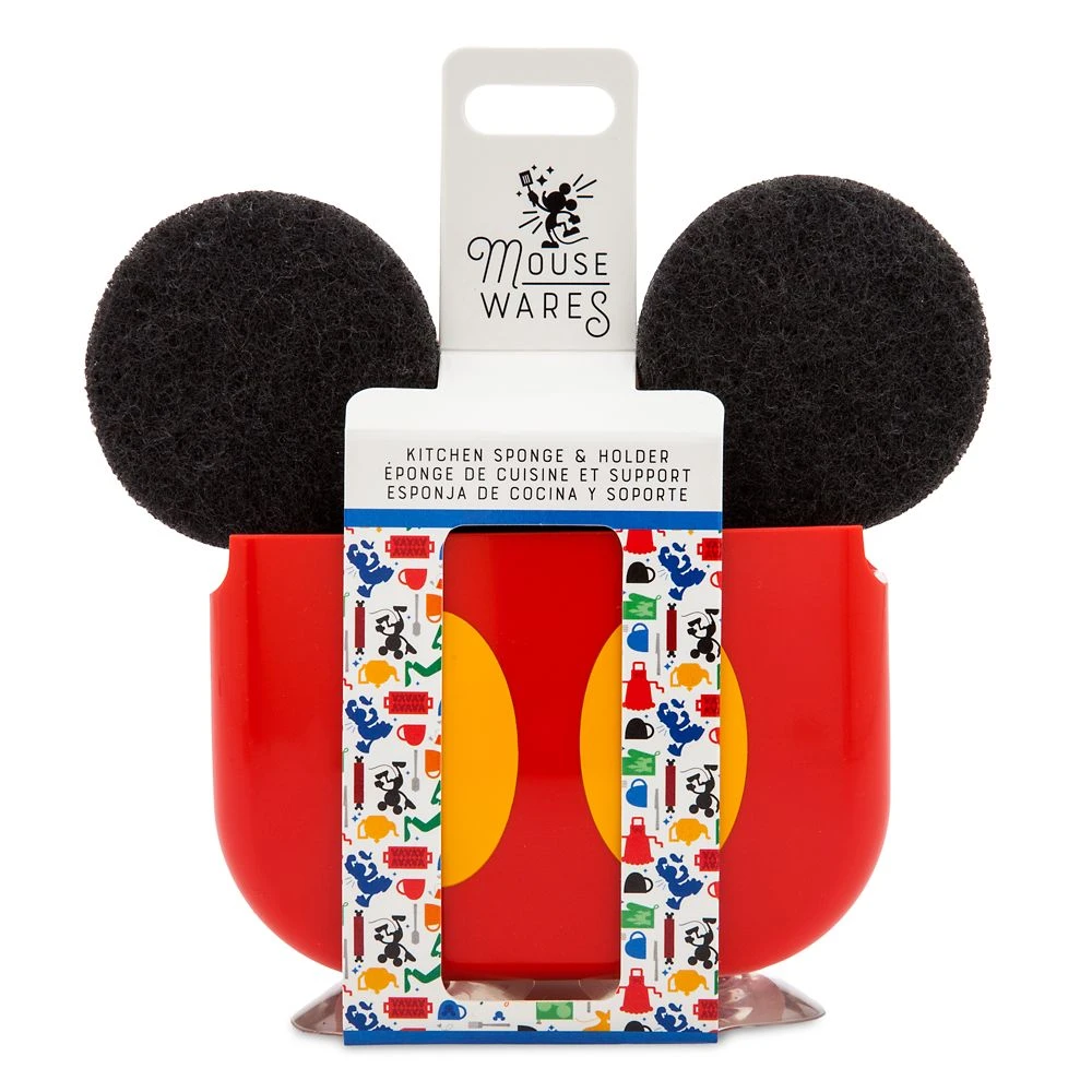 Disney Mickey Mouse Kitchen Sponge And Holder 4 Disney Mickey Mouse Kitchen Sponge And Holder - Image 4