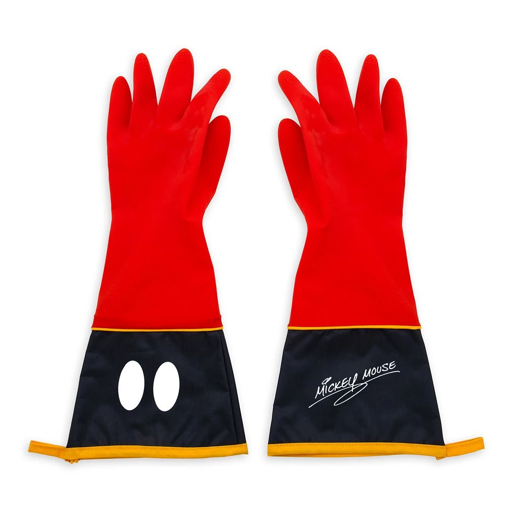 Disney Mickey Mouse Dish Gloves For Adults 1 Disney Mickey Mouse Dish Gloves For Adults