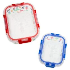 Disney Mickey Mouse And Friends Glass Storage Container Set -Disney 3312059146735 2