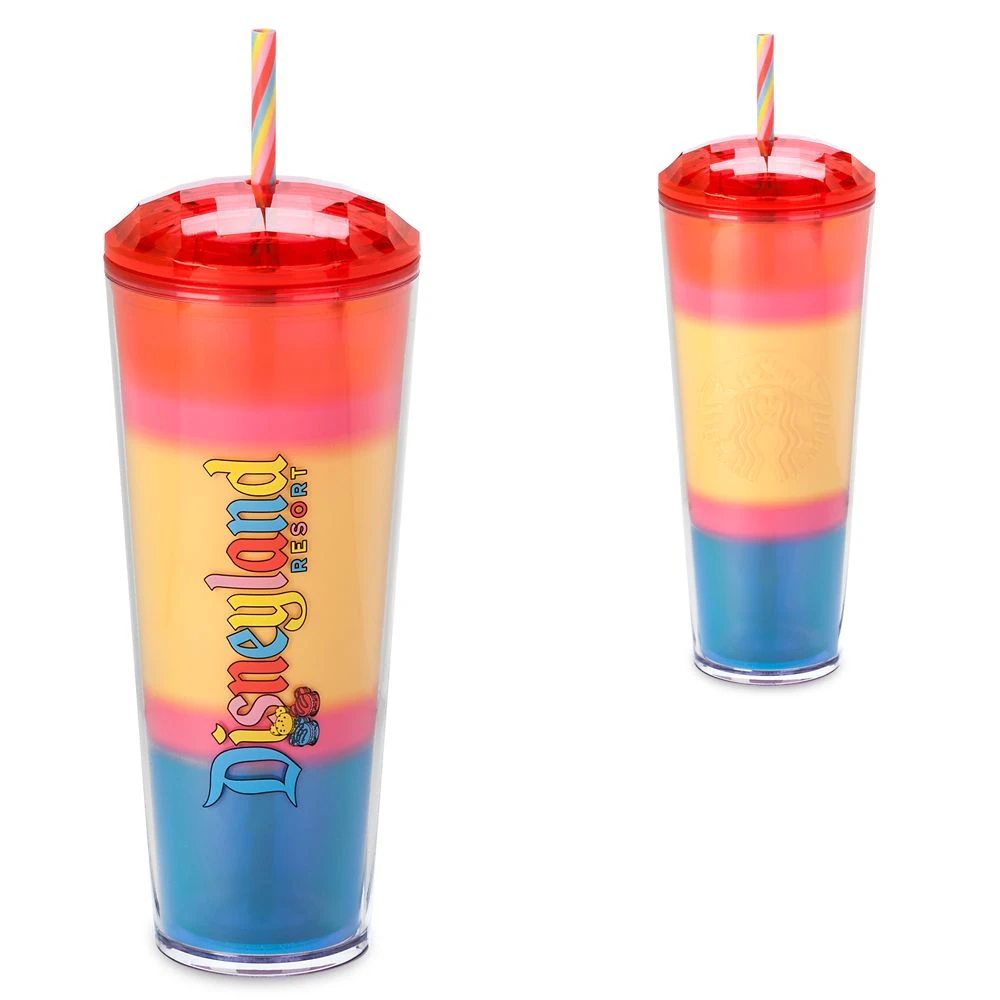 Disney Eats Macaron Starbucks® Tumbler With Straw – Disneyland 1 Disney Eats Macaron Starbucks® Tumbler With Straw – Disneyland