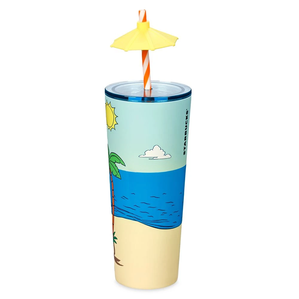 Mickey Mouse Summer Starbucks® Stainless Steel Tumbler With Straw – Walt Disney World 2 Mickey Mouse Summer Starbucks® Stainless Steel Tumbler With Straw – Walt Disney World - Image 2