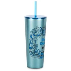 Disney Magic Kingdom Stainless Steel Starbucks® Tumbler With Straw -Disney 3313106516807 2