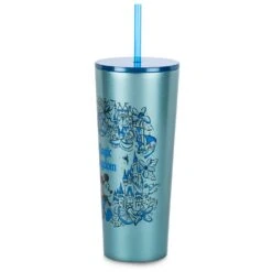Disney Magic Kingdom Stainless Steel Starbucks® Tumbler With Straw -Disney 3313106516807 3