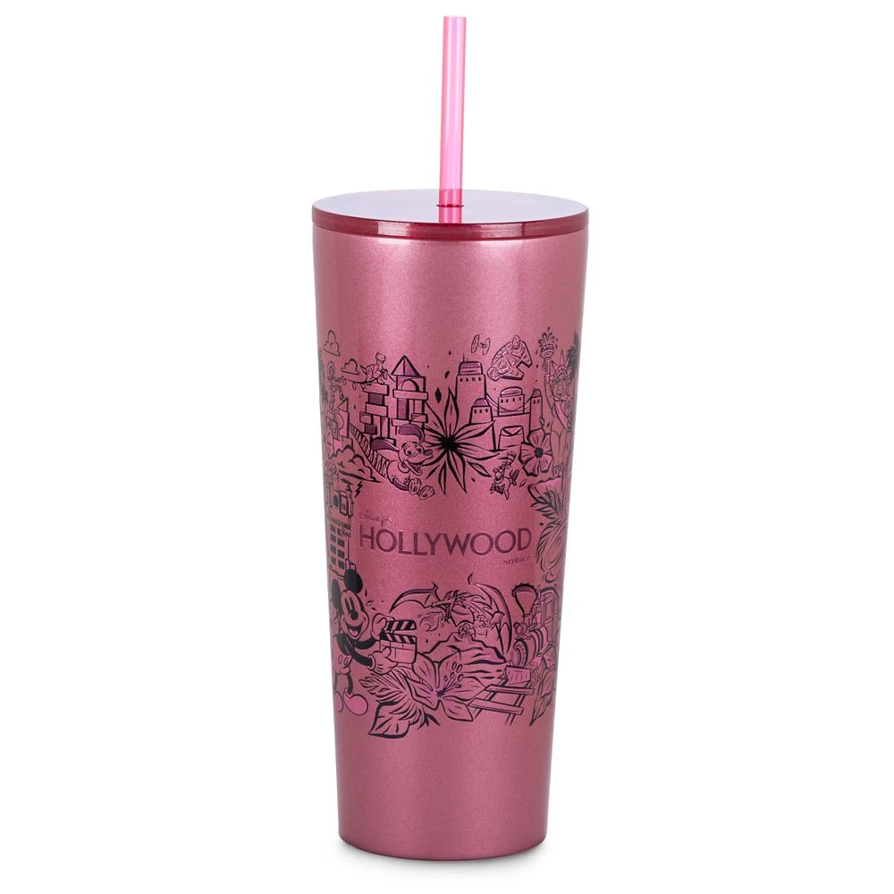 Disney's Hollywood Studios Stainless Steel Starbucks® Tumbler With Straw 1 Disney's Hollywood Studios Stainless Steel Starbucks® Tumbler With Straw