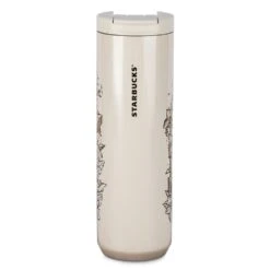 Walt Disney World Stainless Steel Starbucks® Water Bottle -Disney 3313106516813 3