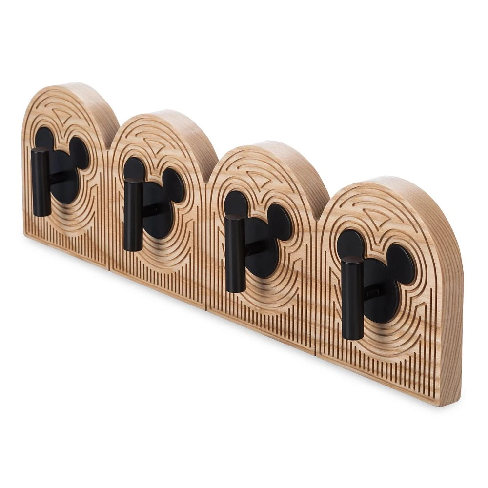 Disney Mickey Mouse Icon Wood Hook Rack – Mickey Mouse Home Collection 2 Disney Mickey Mouse Icon Wood Hook Rack – Mickey Mouse Home Collection - Image 2