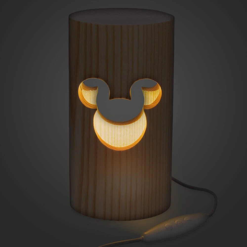 Disney Mickey Mouse Icon Wood Desk Lamp – Mickey Mouse Home Collection 3 Disney Mickey Mouse Icon Wood Desk Lamp – Mickey Mouse Home Collection - Image 3