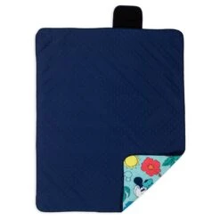 Disney Mickey And Minnie Mouse Folding Picnic Blanket With Handle -Disney 3411058190101 3
