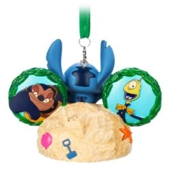 Disney Stitch Sketchbook Ear Hat Ornament – Lilo & Stitch -Disney 3710044130061 2