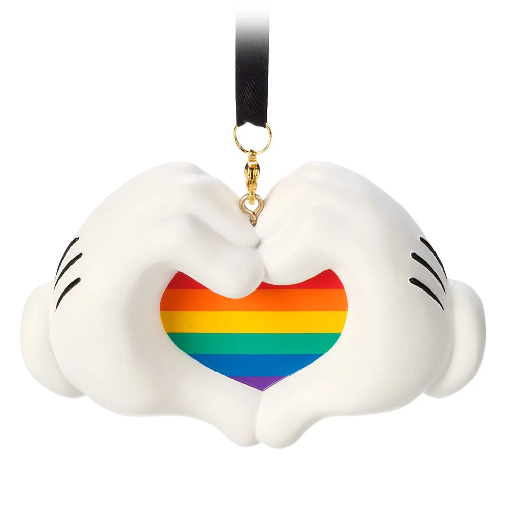 Mickey Mouse Gloves Sketchbook Ornament – Disney Pride Collection 1 Mickey Mouse Gloves Sketchbook Ornament – Disney Pride Collection