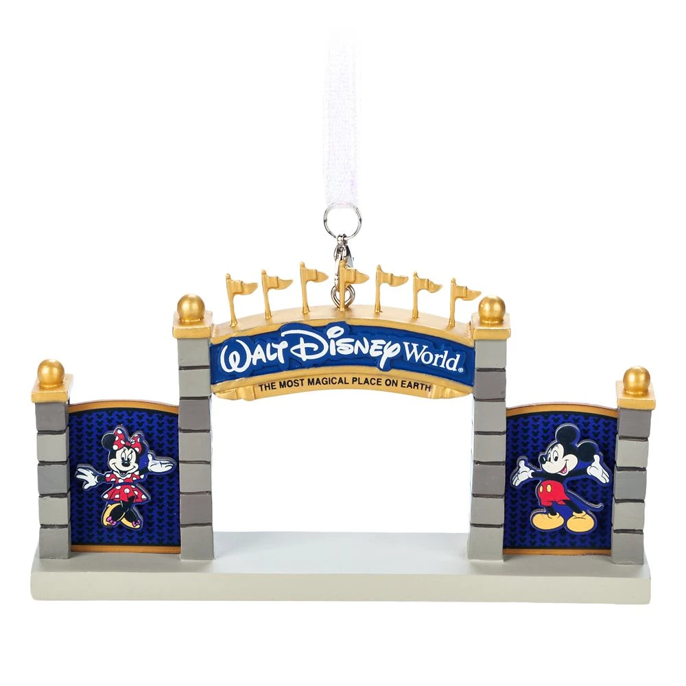 Walt Disney World Main Gate Sketchbook Ornament 1 Walt Disney World Main Gate Sketchbook Ornament