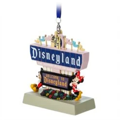 Disneyland Marquee Sketchbook Ornament -Disney 3710048300084 2