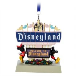 Disneyland Marquee Sketchbook Ornament -Disney 3710048300084 4