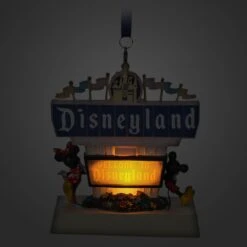 Disneyland Marquee Sketchbook Ornament -Disney 3710048300084 5