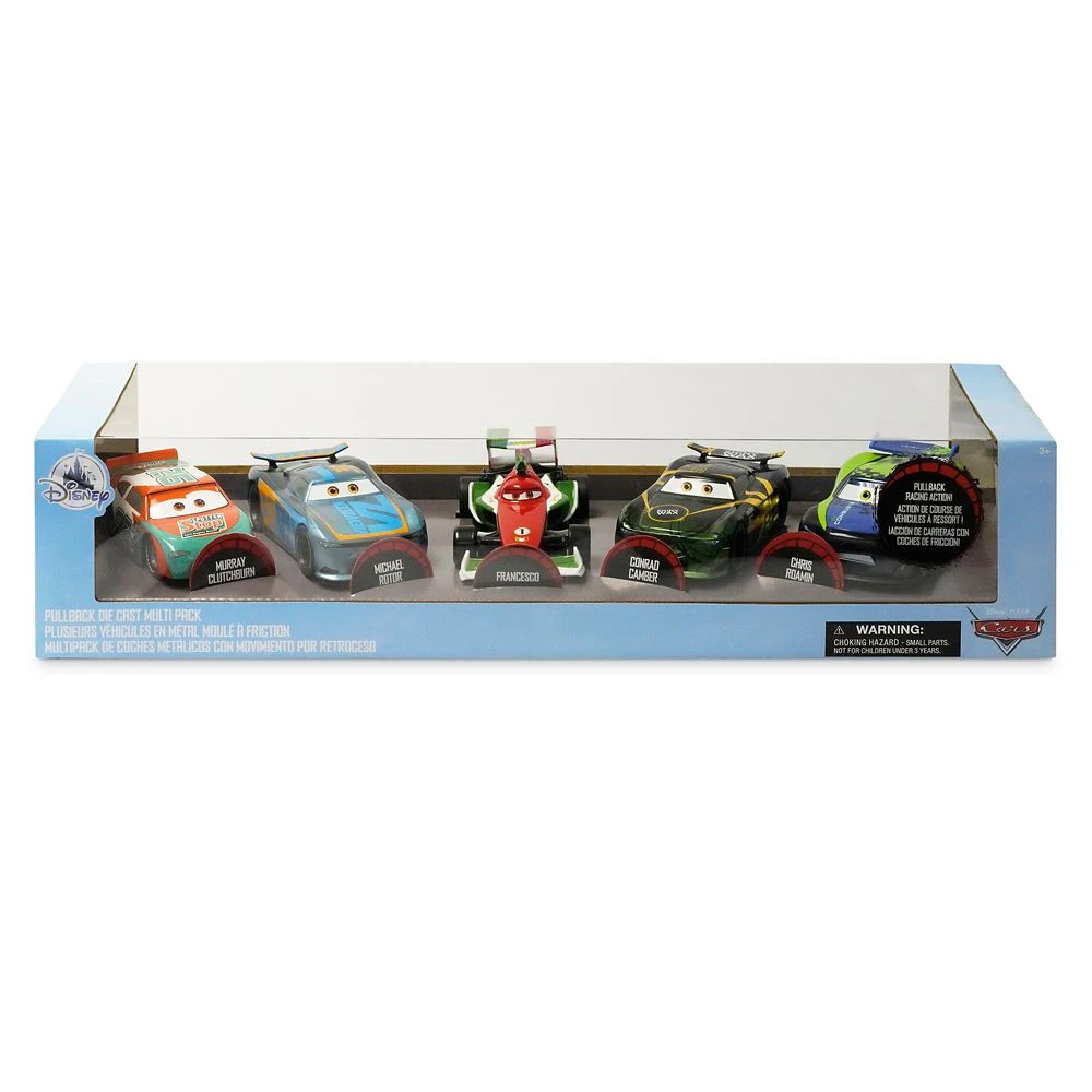 Disney Cars Pullback Die Cast Racer Multi Pack 3 Disney Cars Pullback Die Cast Racer Multi Pack - Image 3