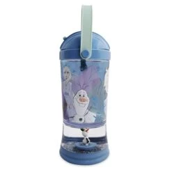 Disney Frozen Snowglobe Tumbler With Straw 8 Disney Frozen Snowglobe Tumbler With Straw -Disney 6402048286818 3