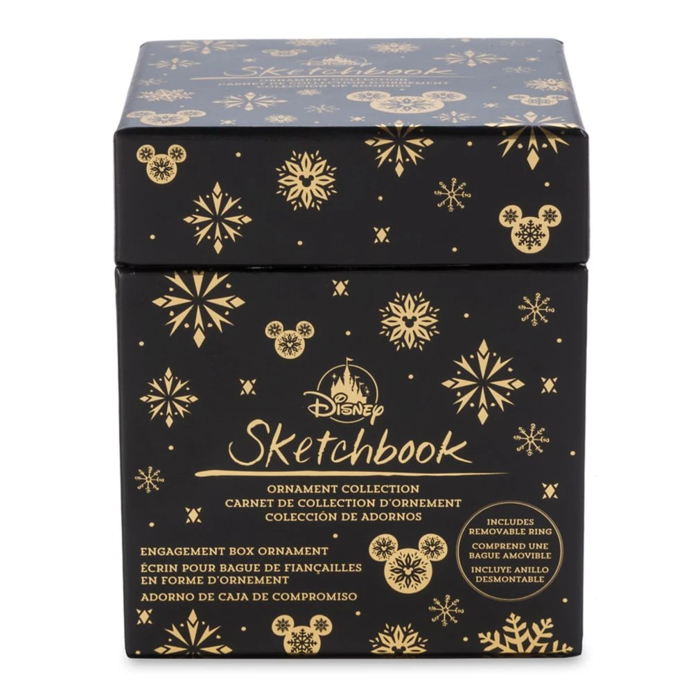 Disney Mickey Mouse Engagement Ring Box Ornament 4 Disney Mickey Mouse Engagement Ring Box Ornament - Image 4