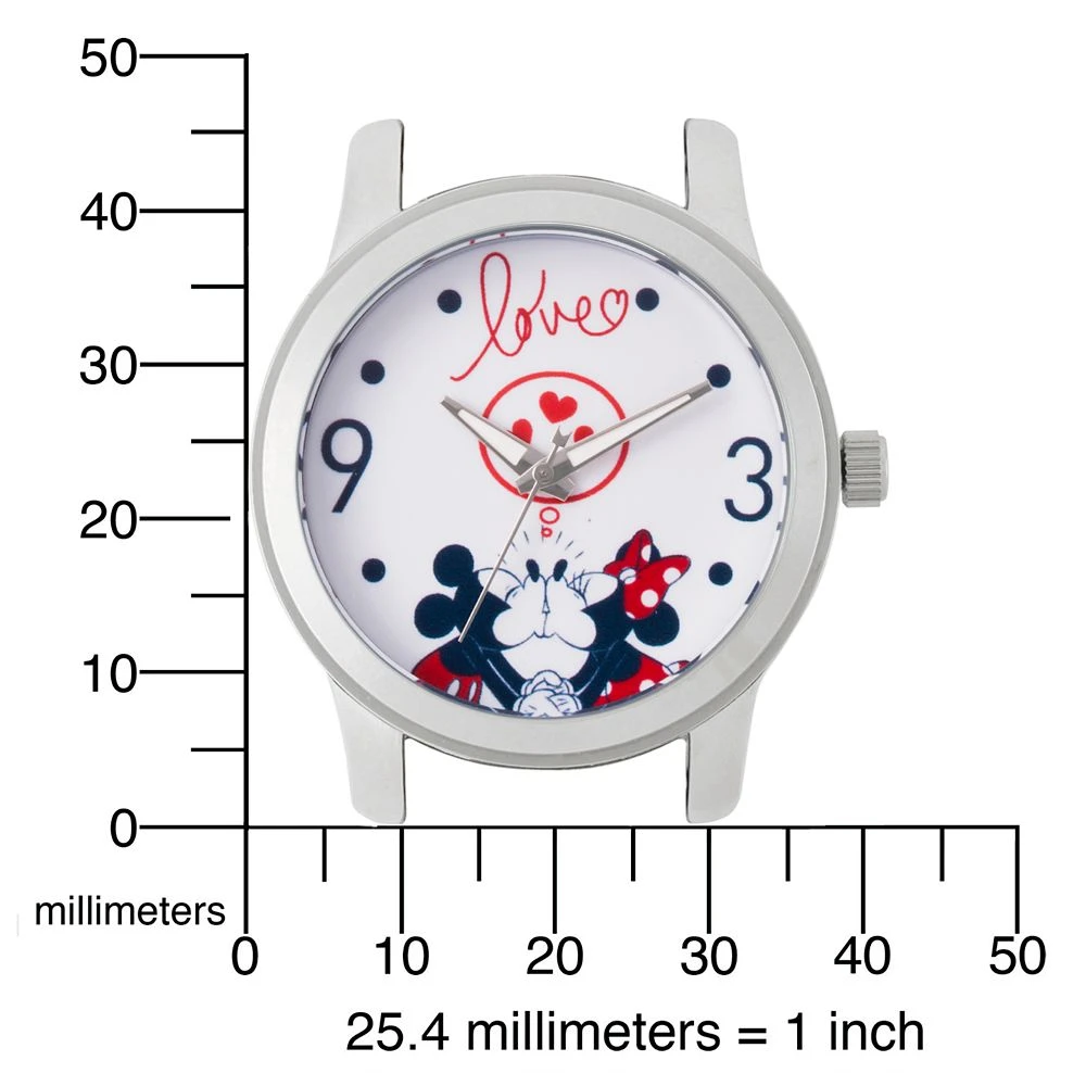 Disney Mickey And Minnie Mouse Polka Dot Watch For Women 5 Disney Mickey And Minnie Mouse Polka Dot Watch For Women - Image 5