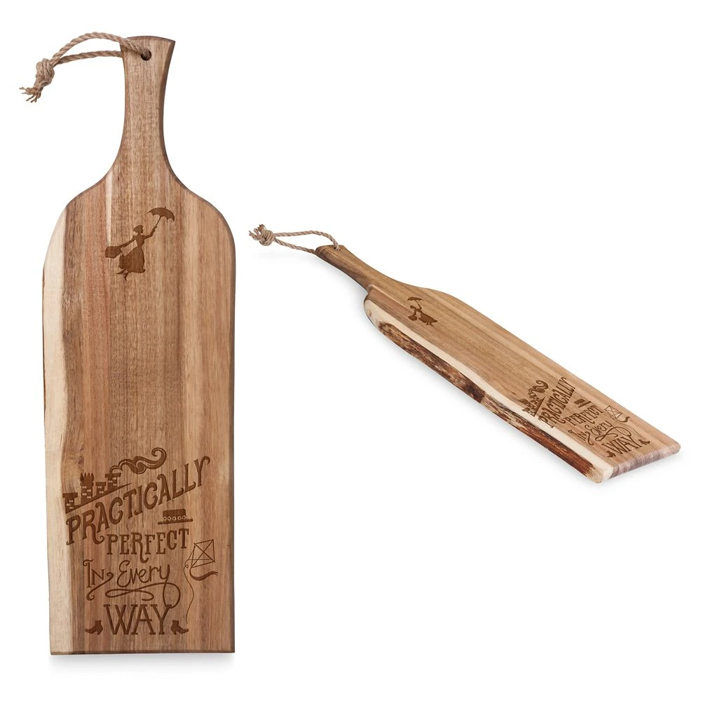 Disney Mary Poppins Wooden Serving Plank 2 Disney Mary Poppins Wooden Serving Plank - Image 2