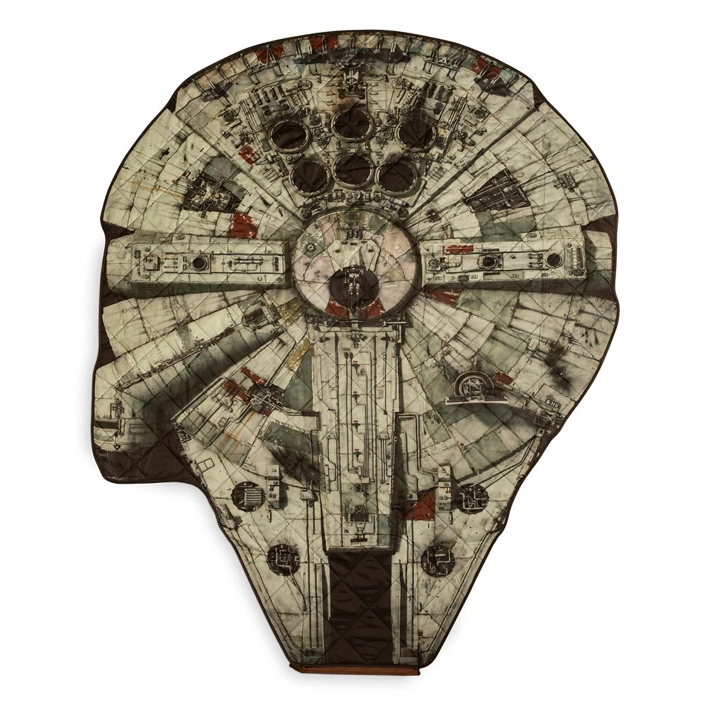 Disney Millennium Falcon Picnic Blanket And Chewbacca Messenger Bag – Star Wars 4 Disney Millennium Falcon Picnic Blanket And Chewbacca Messenger Bag – Star Wars - Image 4