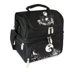 Disney Jack Skellington Lunch Box With Utensils – The Nightmare Before Christmas
