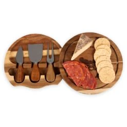 Disney Mickey And Minnie Mouse Cheese Board And Tools Set -Disney 6804058733974 3