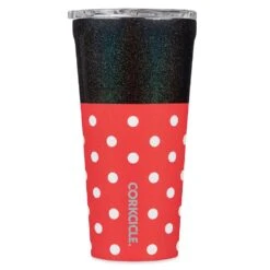 Disney Minnie Mouse Polka Dot Stainless Steel Tumbler By Corkcicle -Disney 6804106363630 2