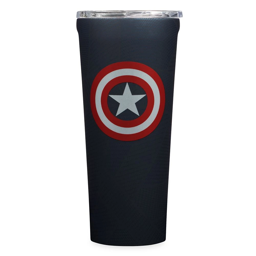 Disney Captain America Stainless Steel Tumbler By Corkcicle 1 Disney Captain America Stainless Steel Tumbler By Corkcicle