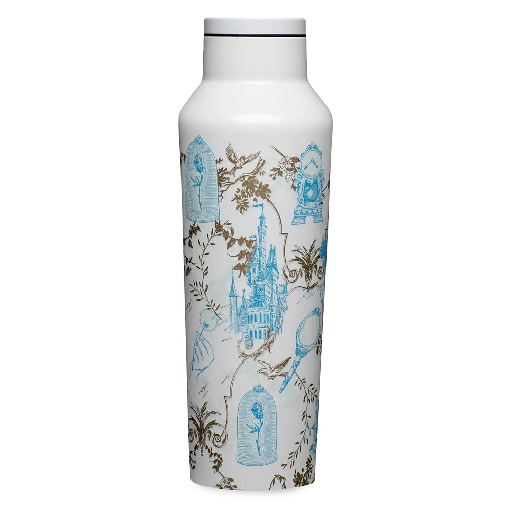 Disney Belle Stainless Steel Canteen By Corkcicle – Beauty And The Beast 2 Disney Belle Stainless Steel Canteen By Corkcicle – Beauty And The Beast - Image 2