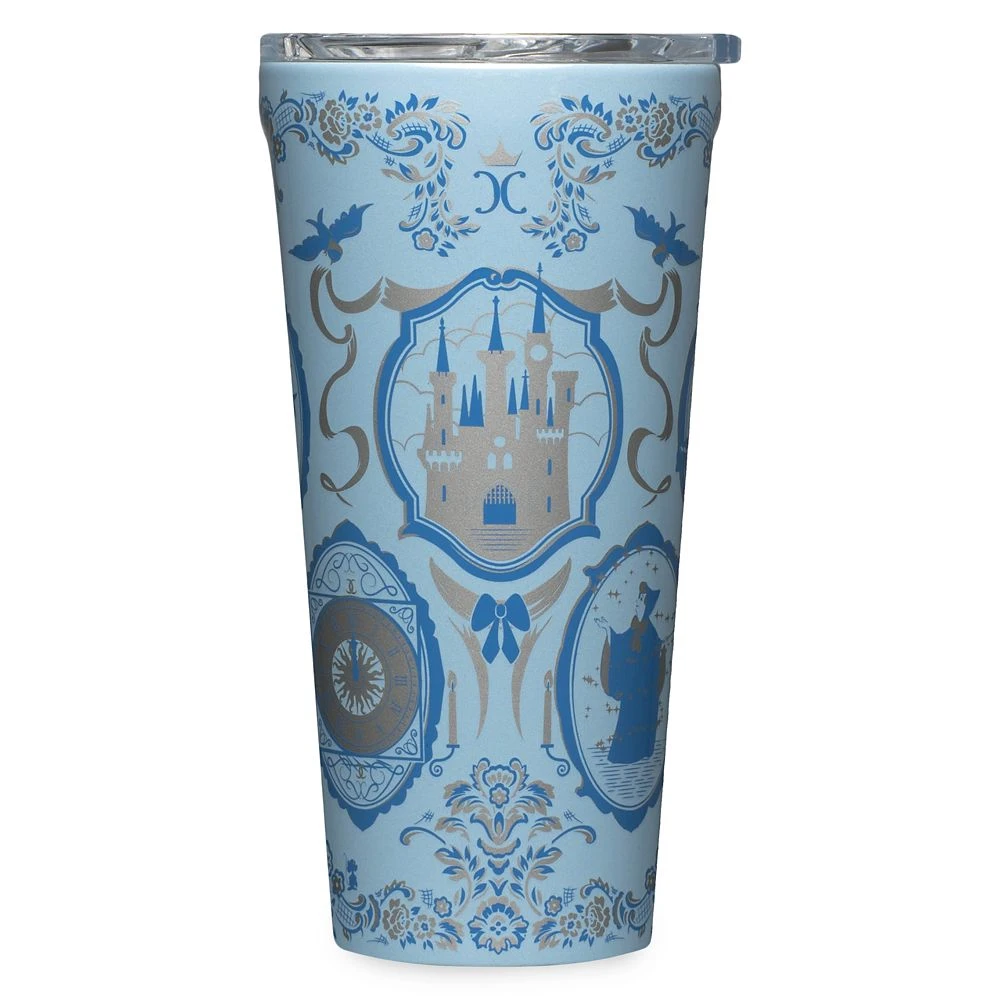 Disney Cinderella Stainless Steel Tumbler By Corkcicle 2 Disney Cinderella Stainless Steel Tumbler By Corkcicle - Image 2