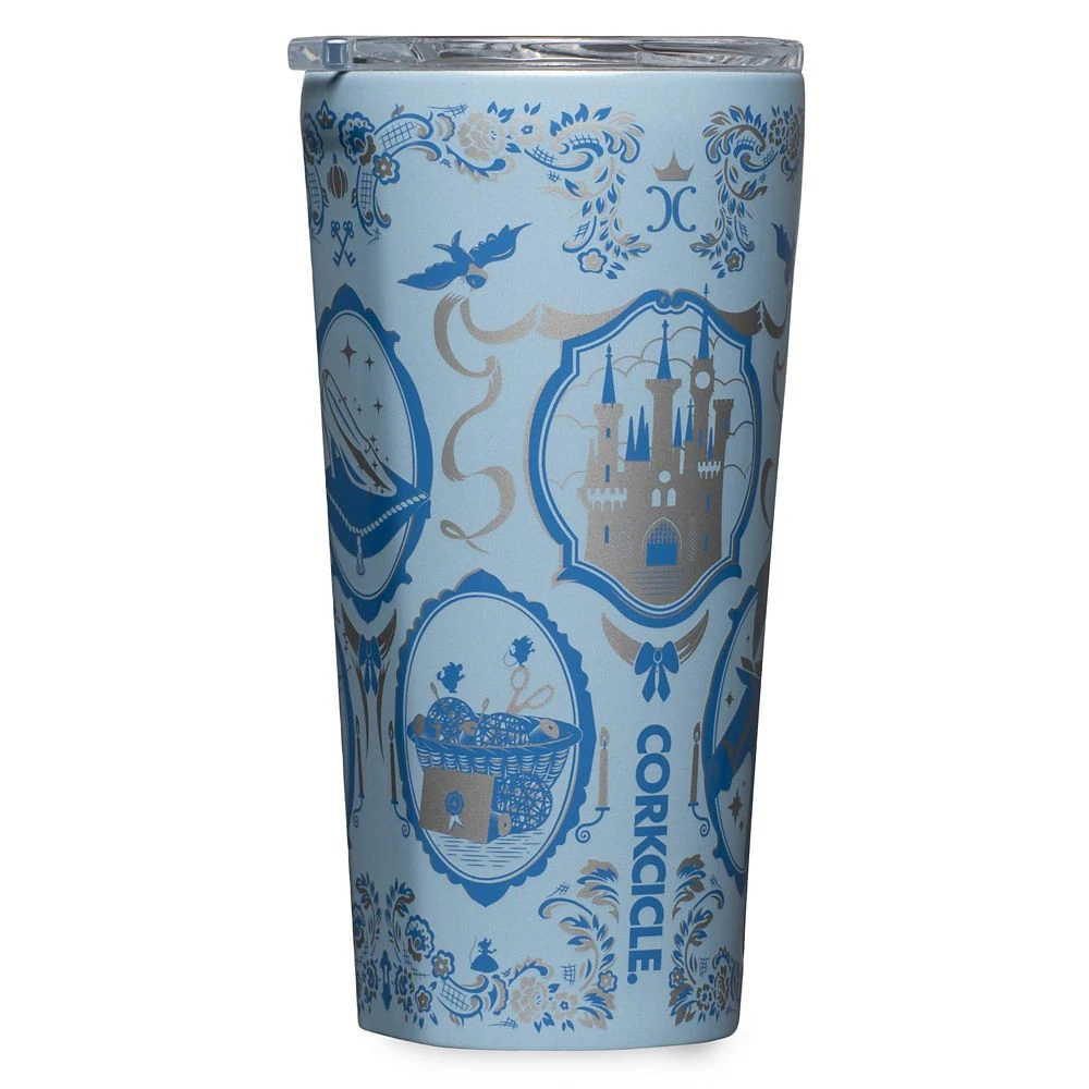 Disney Cinderella Stainless Steel Tumbler By Corkcicle 3 Disney Cinderella Stainless Steel Tumbler By Corkcicle - Image 3