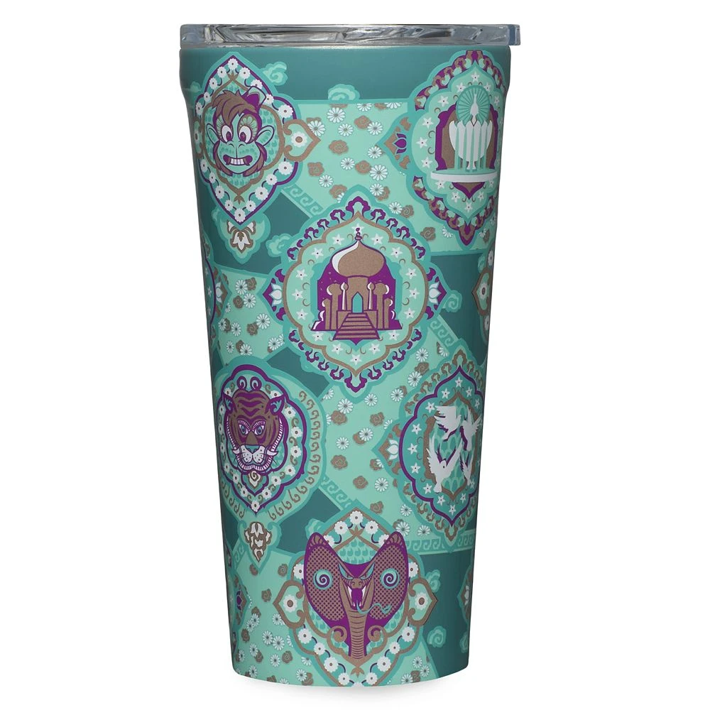 Disney Jasmine Stainless Steel Tumbler By Corkcicle – Aladdin 2 Disney Jasmine Stainless Steel Tumbler By Corkcicle – Aladdin - Image 2